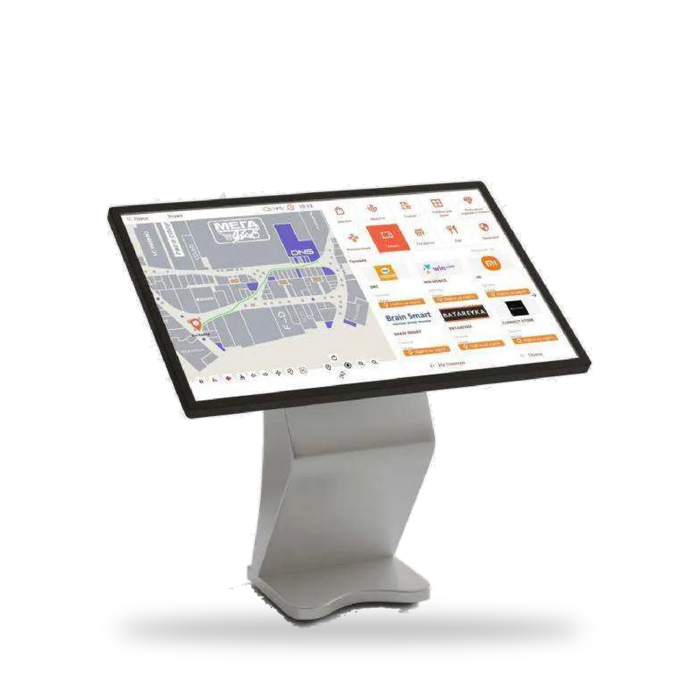Навигационный киоск iDesk Digital Directory с картой